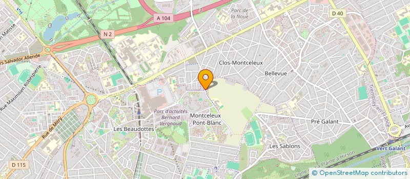 localisation de l'entreprise MONSIEUR HAFIZOU ALI à SEVRAN