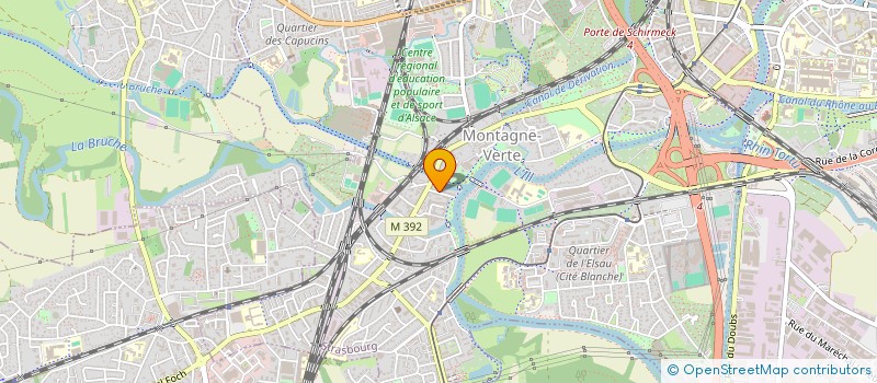 localisation de l'entreprise MONSIEUR HAFIZULLAH BAYAT à STRASBOURG