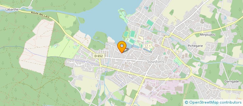 localisation de l'entreprise MONSIEUR HAGEN SCHNAIDT  SOUSTONS