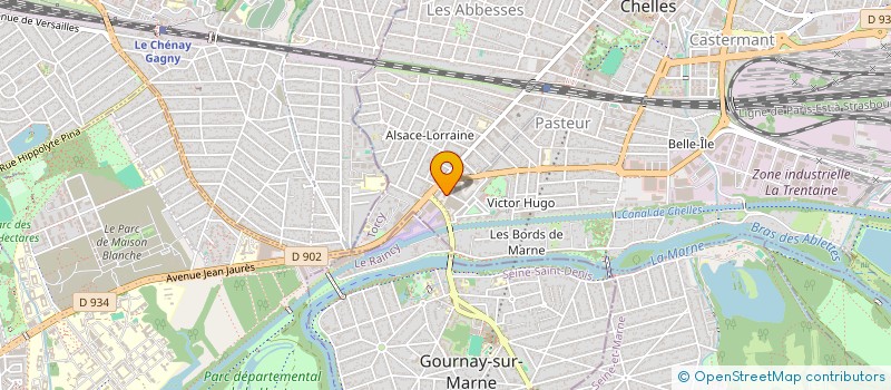 localisation de l'entreprise MONSIEUR HAGIE SUSOHO  CHELLES