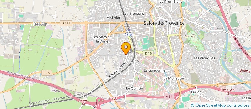 localisation de l'entreprise MONSIEUR HAIAU TRANET  SALON-DE-PROVENCE