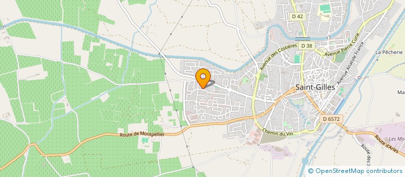 localisation de l'entreprise MONSIEUR HAICHAM HAJJAOUI  SAINT-GILLES