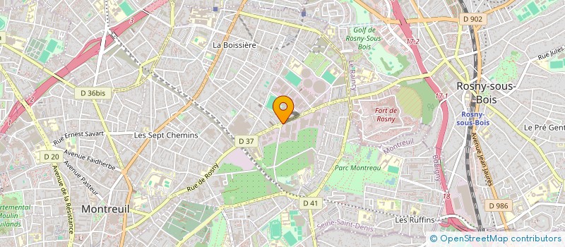 localisation de l'entreprise MONSIEUR HAIDAR ALI à MONTREUIL