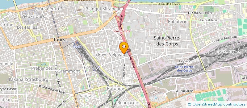 localisation de l'entreprise MONSIEUR HAIDAR ALI HAMID  TOURS