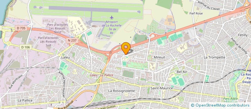 localisation de l'entreprise MONSIEUR HAIDAR DASTGEER  LA ROCHELLE