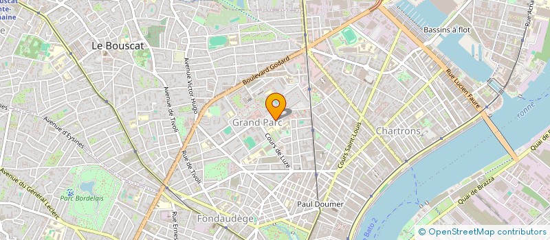 localisation de l'entreprise MONSIEUR HAIDAR IBRAHIM  BORDEAUX