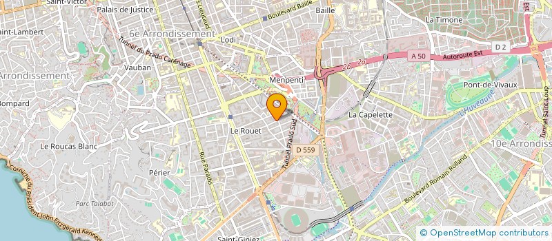 localisation de l'entreprise MONSIEUR HAIDER BOUZERIATA à MARSEILLE