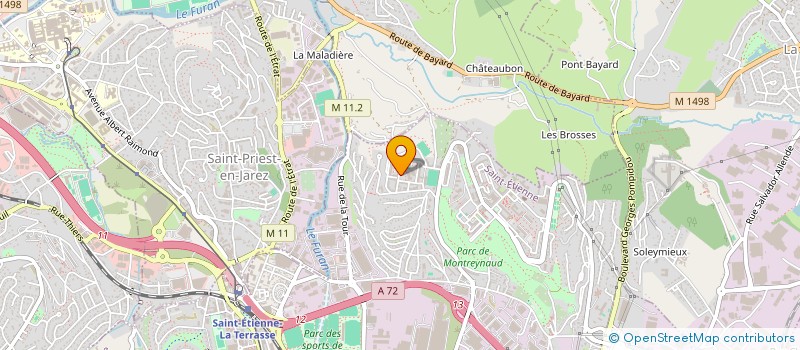 localisation de l'entreprise MONSIEUR HAIDER GHRAB  SAINT-ETIENNE