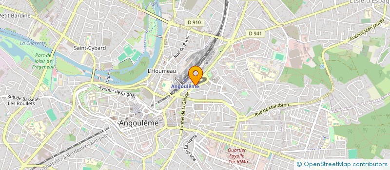 localisation de l'entreprise MONSIEUR HAIDER KANOUCHE à ANGOULEME