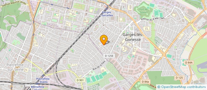 localisation de l'entreprise MONSIEUR HAIDER MUGHAL  GARGES-LES-GONESSE