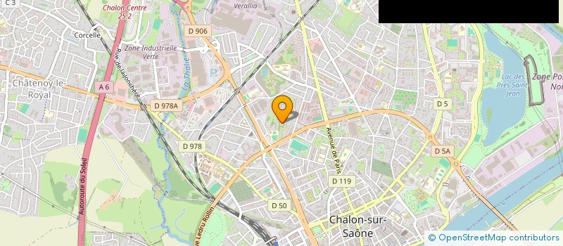 localisation de l'entreprise MONSIEUR HAIDER SHERIF ABDALLAH  CHALON-SUR-SAONE