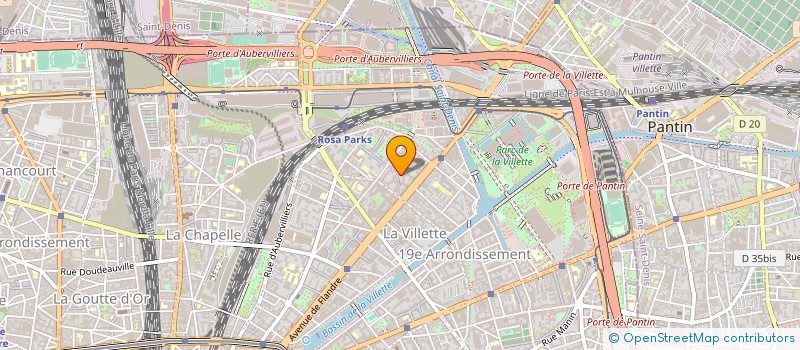 localisation de l'entreprise MONSIEUR HAIHUA CHEN  PARIS