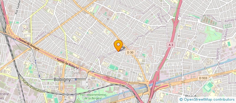 localisation de l'entreprise MONSIEUR HAIHUAN CHEN  BOBIGNY