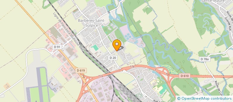 localisation de l'entreprise MONSIEUR HAIK GABRIELYAN  BARBEREY-SAINT-SULPICE