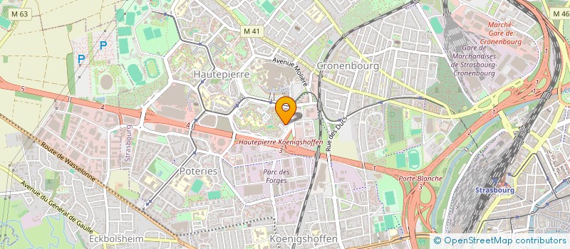 localisation de l'entreprise MONSIEUR HAIK SERAPIAN à STRASBOURG
