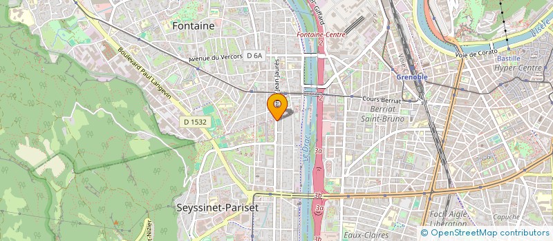 localisation de l'entreprise MONSIEUR HAIK STEPANIAN à SEYSSINET-PARISET