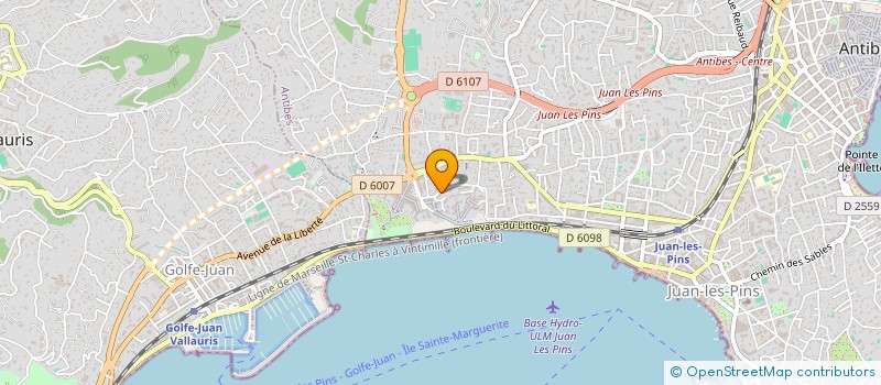 localisation de l'entreprise MONSIEUR HAIKAL DACHRAOUI à ANTIBES