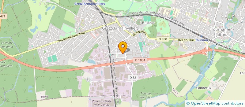 localisation de l'entreprise MONSIEUR HAIKEL BEN AMARA  GRETZ-ARMAINVILLIERS