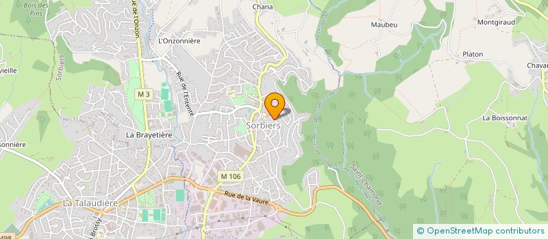 localisation de l'entreprise MONSIEUR HAIKEL BEN SALAH  SORBIERS