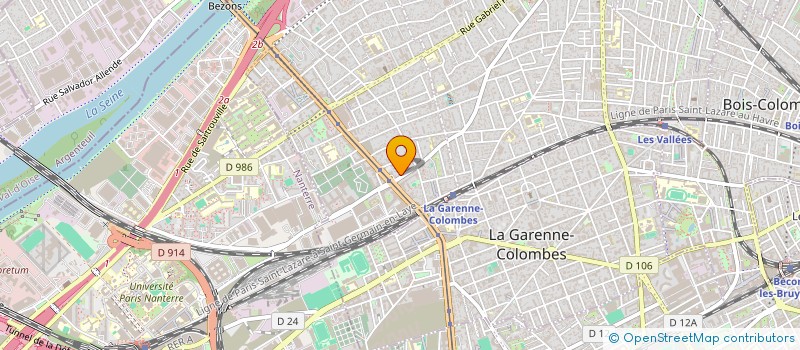 localisation de l'entreprise MONSIEUR HAIKEL DHOUIBI à COLOMBES