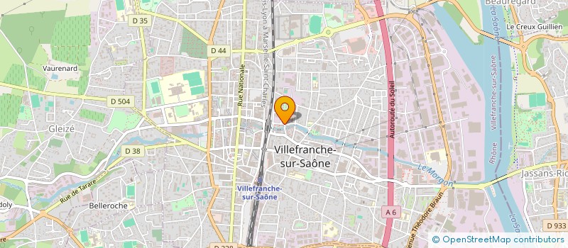 localisation de l'entreprise MONSIEUR HAIKEL IBGUILI à VILLEFRANCHE-SUR-SAONE