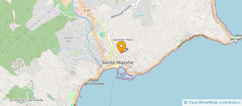 localisation de l'entreprise MONSIEUR HAIKEL SALLAH à SAINTE-MAXIME
