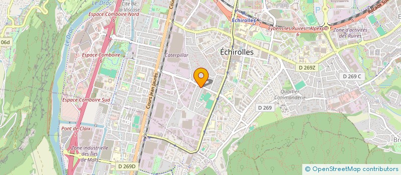 localisation de l'entreprise MONSIEUR HAIKEL SEOUD à ECHIROLLES