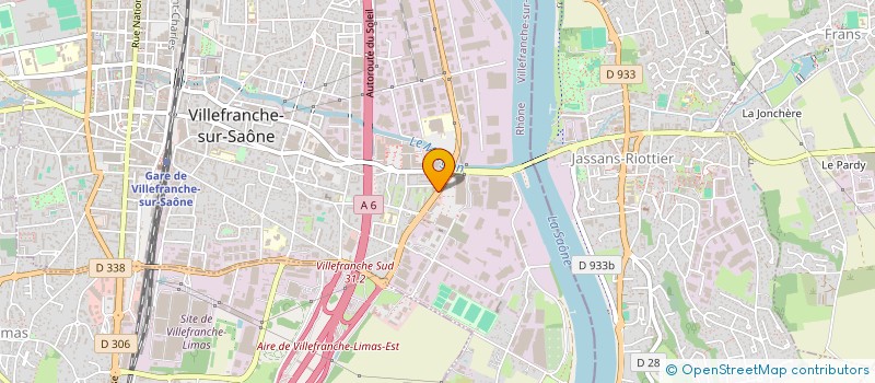 localisation de l'entreprise MONSIEUR HAIKEL TABBOUBI  VILLEFRANCHE-SUR-SAONE