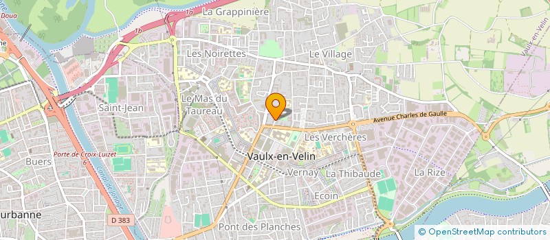 localisation de l'entreprise MONSIEUR HAIKEUL SASSI  VAULX-EN-VELIN