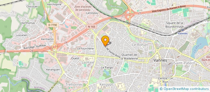 localisation de l'entreprise MONSIEUR HAILE GUEYE à VANNES