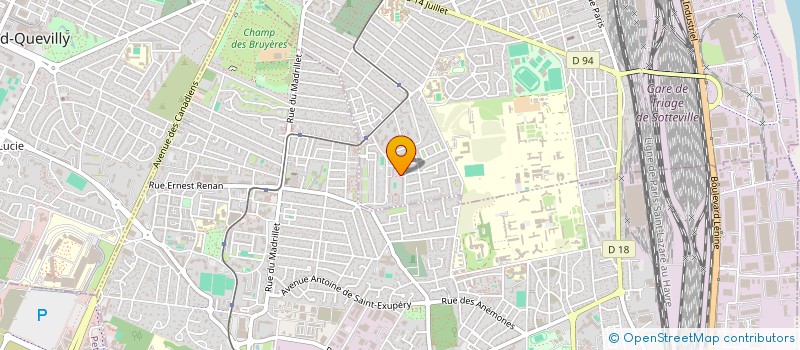 localisation de l'entreprise MONSIEUR HAILEAB BISRAT  SOTTEVILLE-LES-ROUEN