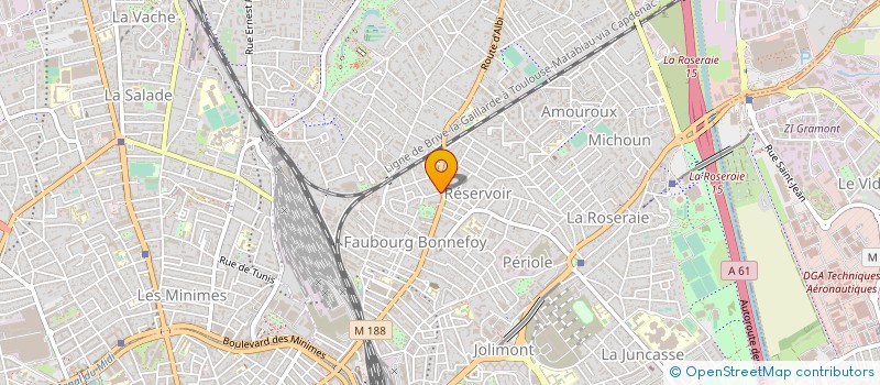 localisation de l'entreprise MONSIEUR HAIM EL MALEH à TOULOUSE