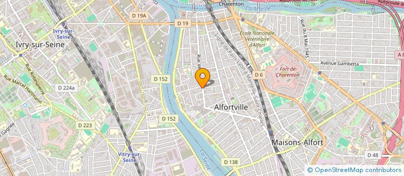 localisation de l'entreprise MONSIEUR HAIM SAMAMA à ALFORTVILLE