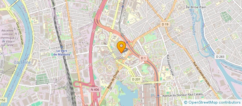 localisation de l'entreprise MONSIEUR HAIM TORJMAN  CRETEIL