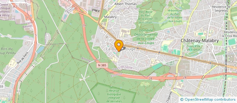 localisation de l'entreprise MONSIEUR HAIMAN HELLAB  CHATENAY-MALABRY