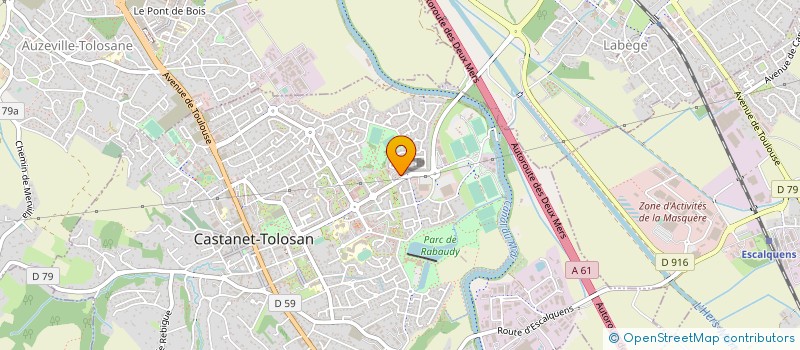 localisation de l'entreprise MONSIEUR HAISSA BOUDEMAGH à CASTANET-TOLOSAN