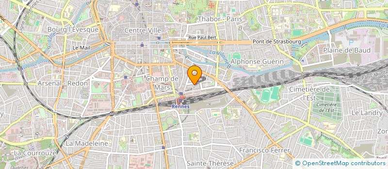 localisation de l'entreprise MONSIEUR HAISSA BOURDJI  RENNES