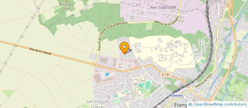 localisation de l'entreprise MONSIEUR HAISSAS ROBERT  ETAMPES