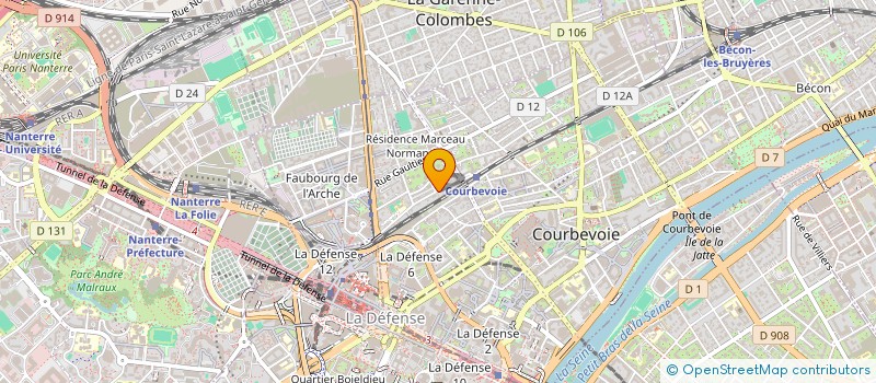 localisation de l'entreprise MONSIEUR HAITAM ZROUKI à COURBEVOIE
