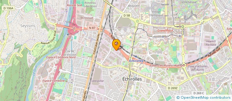 localisation de l'entreprise MONSIEUR HAITEM BELGACEM à VILLEURBANNE