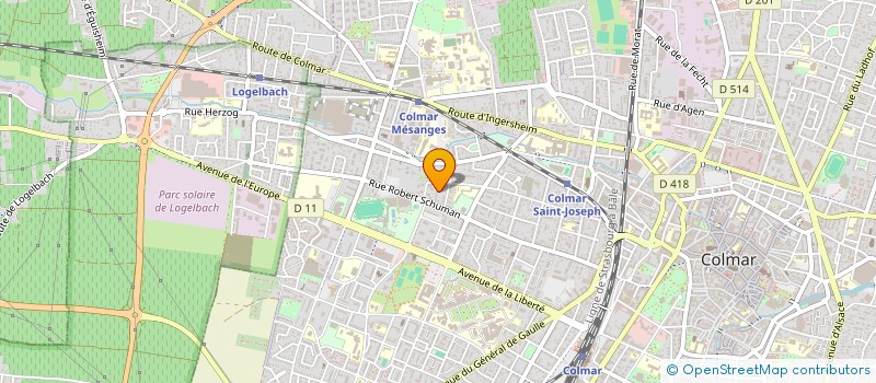 localisation de l'entreprise MONSIEUR HAITEM MEDJERAB  COLMAR