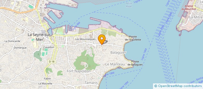 localisation de l'entreprise MONSIEUR HAITEM MELIANI à LA SEYNE-SUR-MER