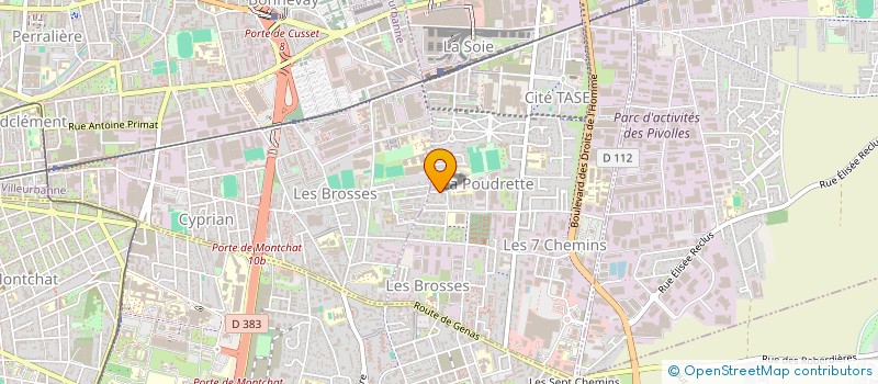 localisation de l'entreprise MONSIEUR HAITHAM BAKRY ABDELGHANY  VAULX-EN-VELIN