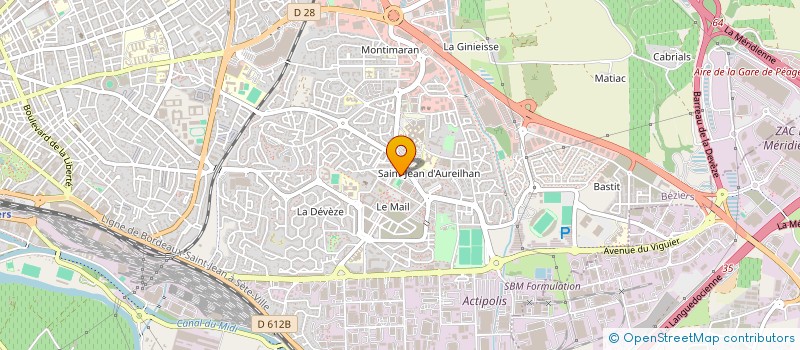 localisation de l'entreprise MONSIEUR HAITHAM MOHAMED  BEZIERS