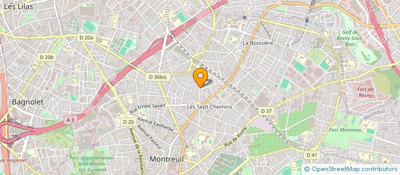 localisation de l'entreprise MONSIEUR HAITHEM AYARI à MONTREUIL