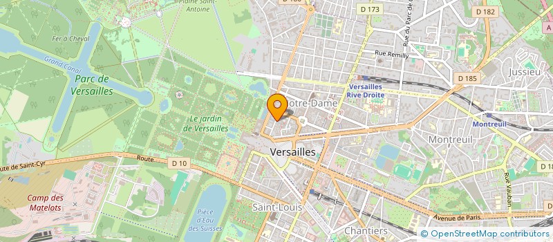 localisation de l'entreprise MONSIEUR HAITHEM AZIZI à VERSAILLES