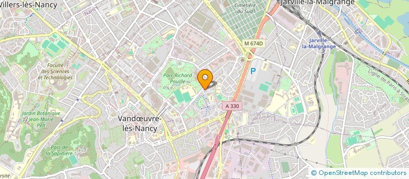 localisation de l'entreprise MONSIEUR HAITHEM BAREZ  VANDUVRE-LES-NANCY