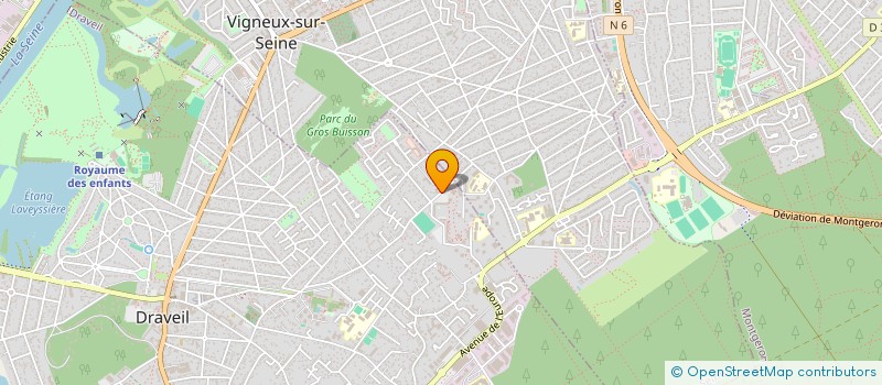 localisation de l'entreprise MONSIEUR HAITHEM BEKKEY à DRAVEIL