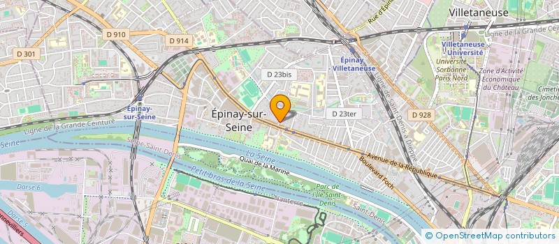 localisation de l'entreprise MONSIEUR HAITHEM DRINE à EPINAY-SUR-SEINE