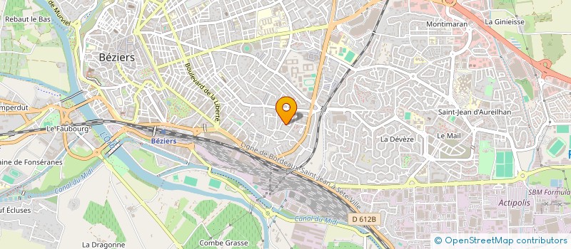 localisation de l'entreprise MONSIEUR HAITHEM ELTAIEF à BEZIERS